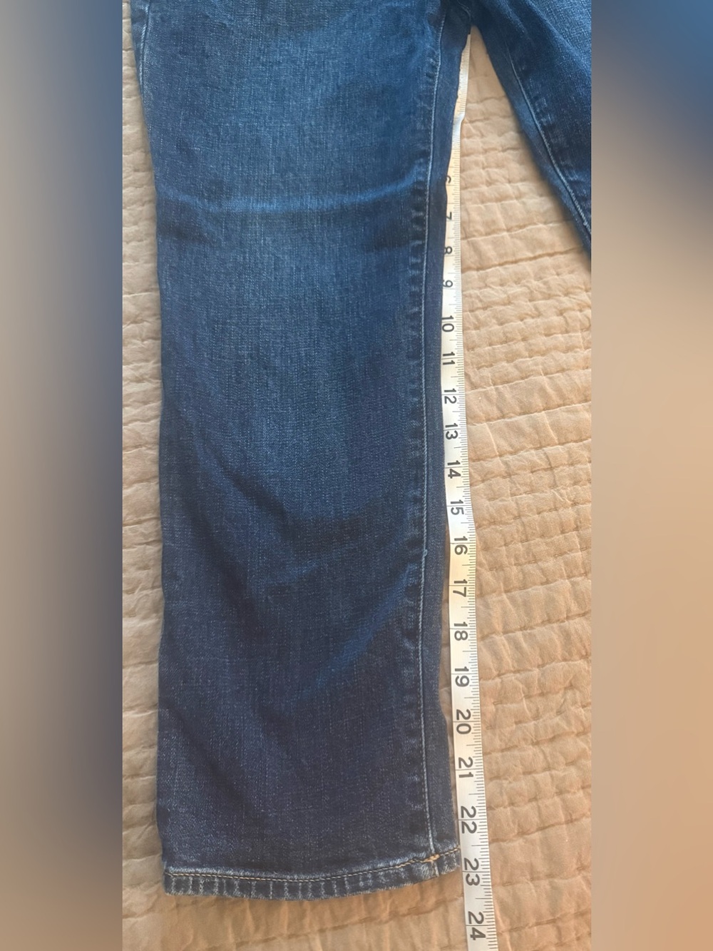 GAP Women's Dark Blue Straight Leg Jeans - Picture 7 of 7
